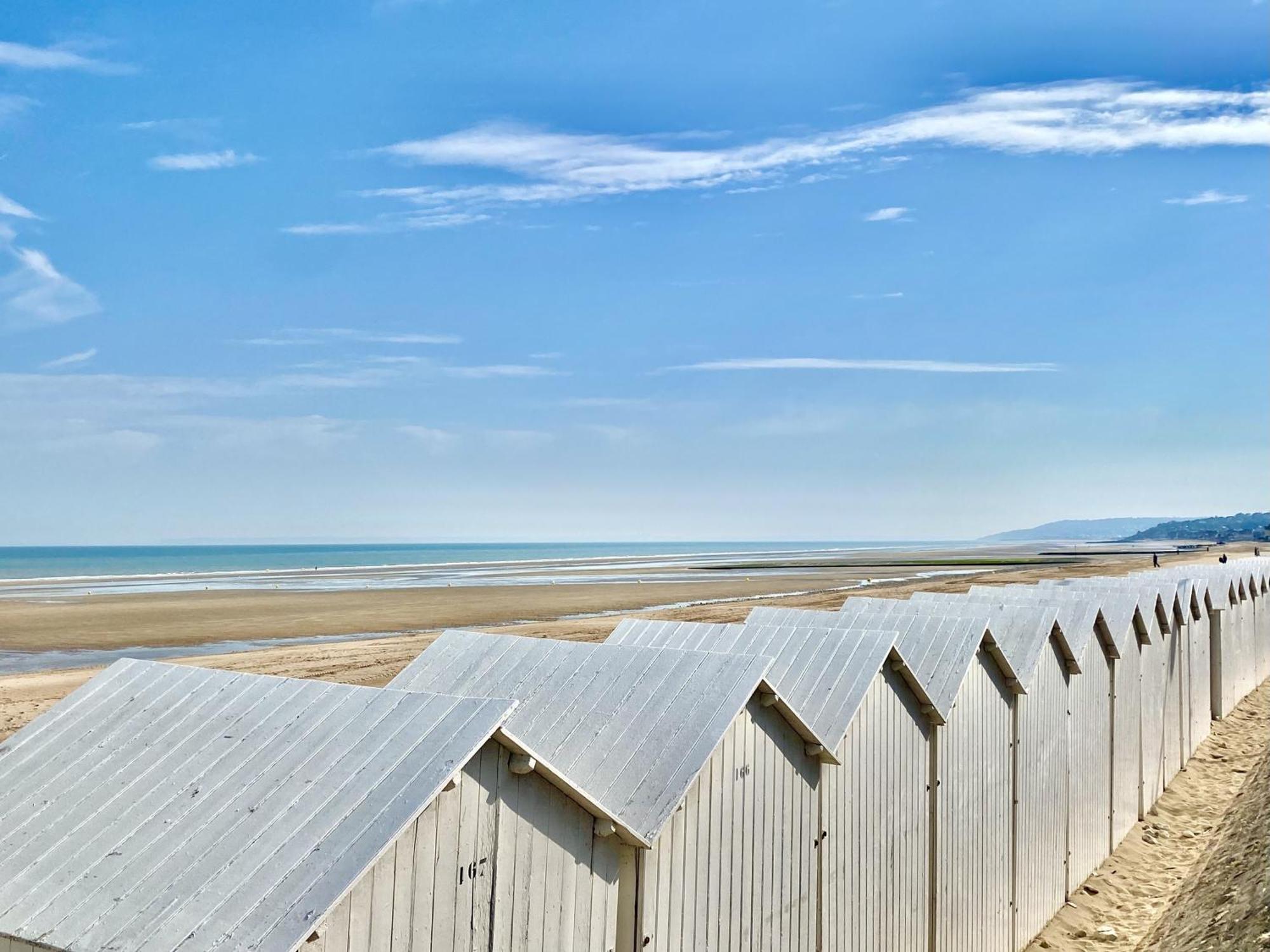 Lesparisnormands - Magnifique Vue Mer - Centre Et Plage Villers-sur-Mer Luaran gambar